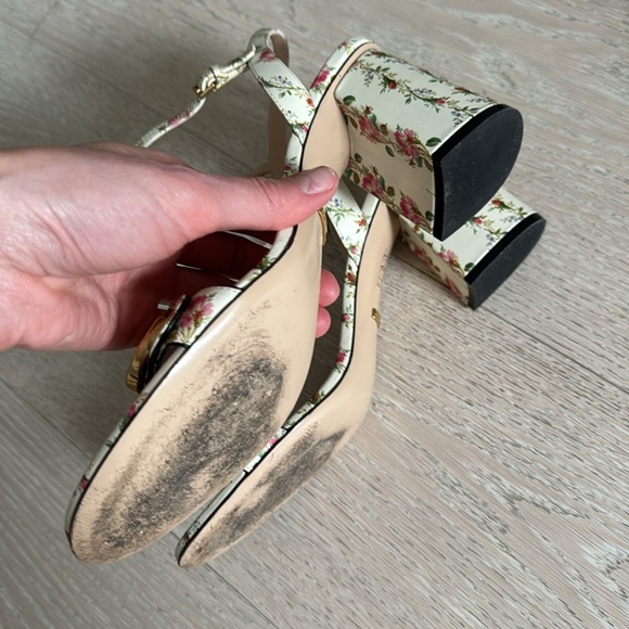 Gucci Marmont Block Heel Sandal - Picture 5 of 5